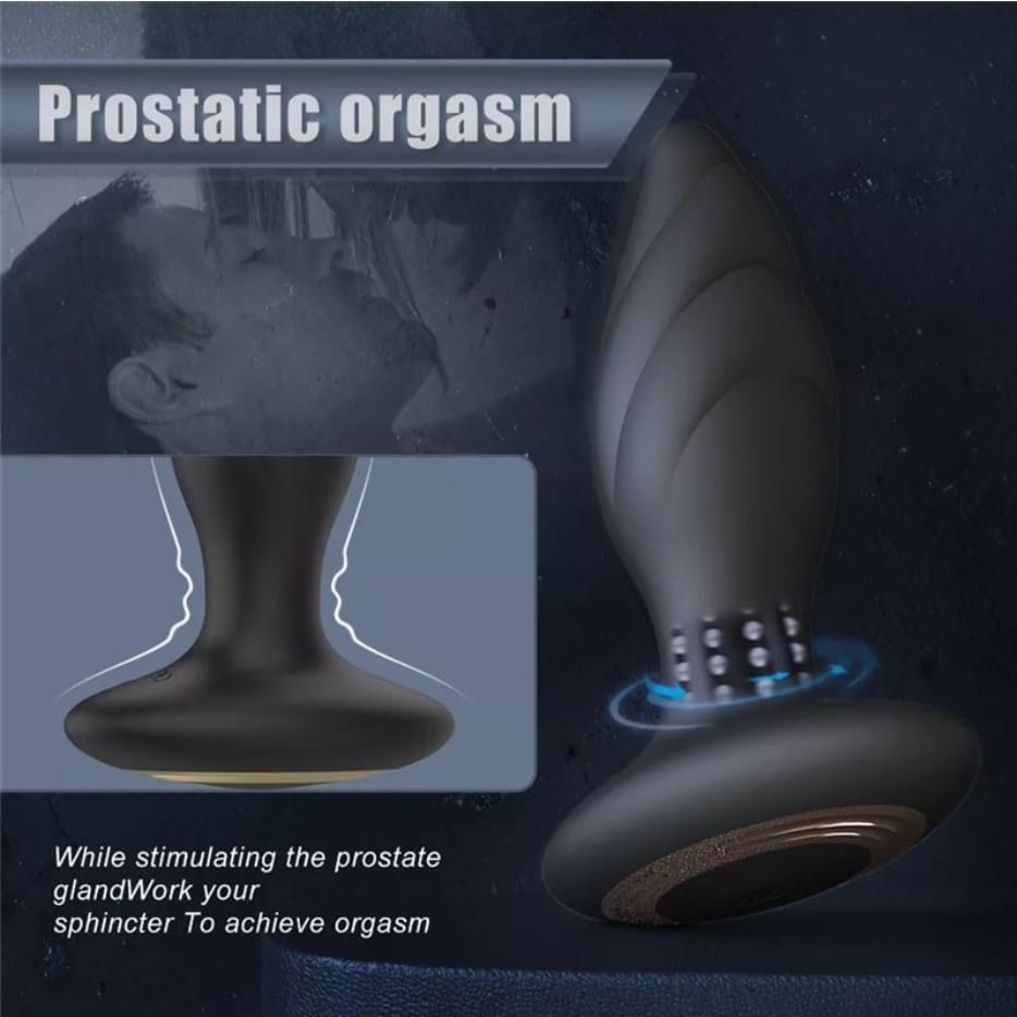Vibrador Rotador Anal Whirlwind Control Remoto Recargable - Imagen 2