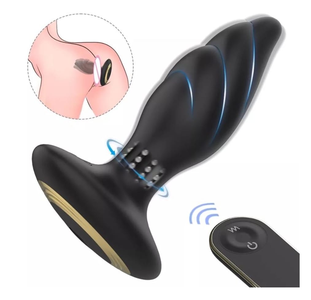 Vibrador Rotador Anal Whirlwind Control Remoto Recargable - Imagen 3