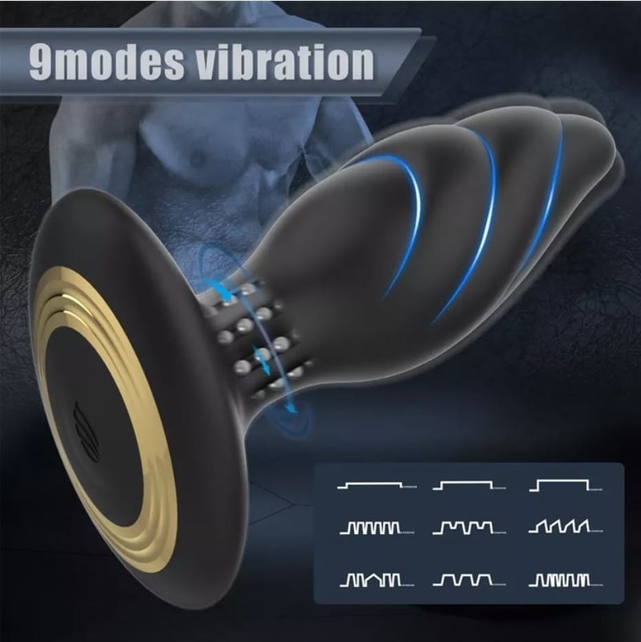 Vibrador Rotador Anal Whirlwind Control Remoto Recargable - Imagen 4