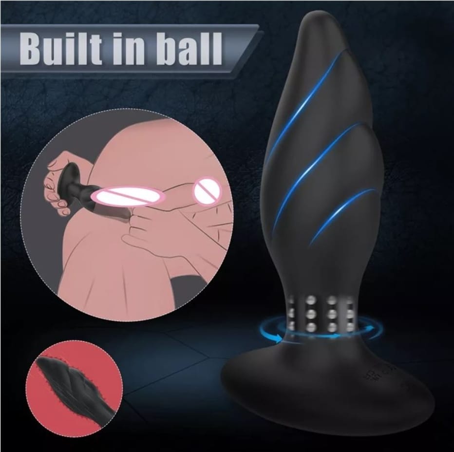 Vibrador Rotador Anal Whirlwind Control Remoto Recargable - Imagen 5