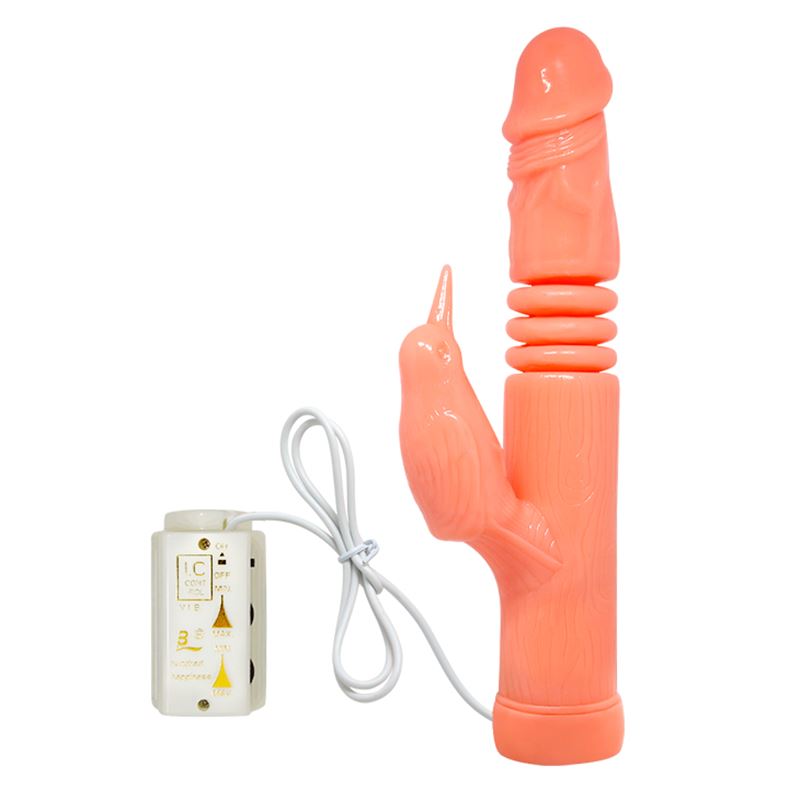 Vibrador Rotador Pene Clítoris Golden Gun