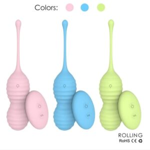 Rolling Bolas Vaginales Vibrador Inalámbrico Multifuncional