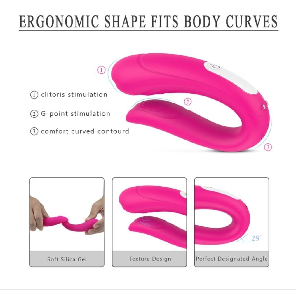 ***Mermaid Vibrador Multifuncional Recargable USB - Imagen 3
