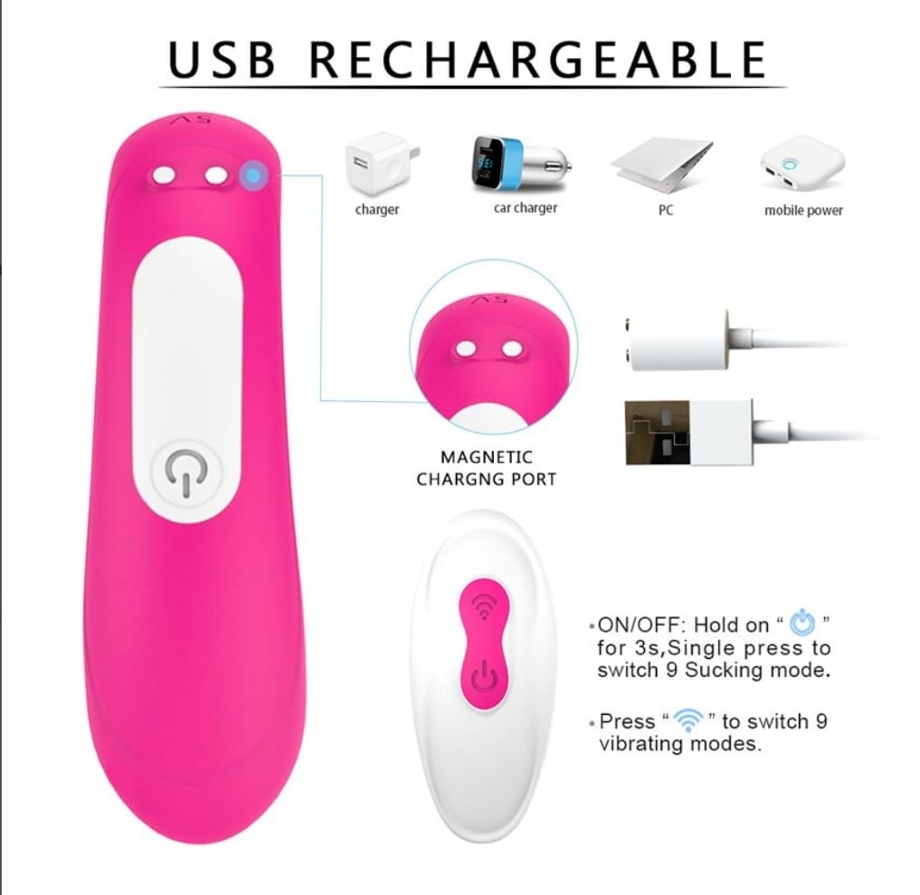 ***Mermaid Vibrador Multifuncional Recargable USB - Imagen 5