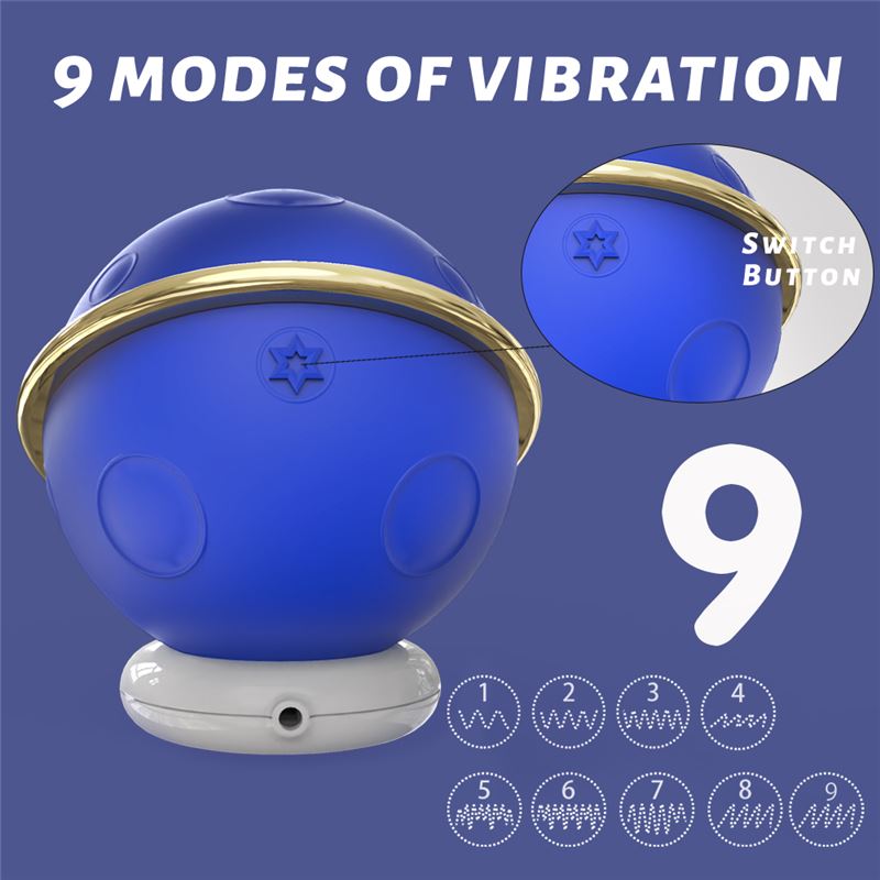 Vibrador Succionador Planet Recargable - Imagen 2