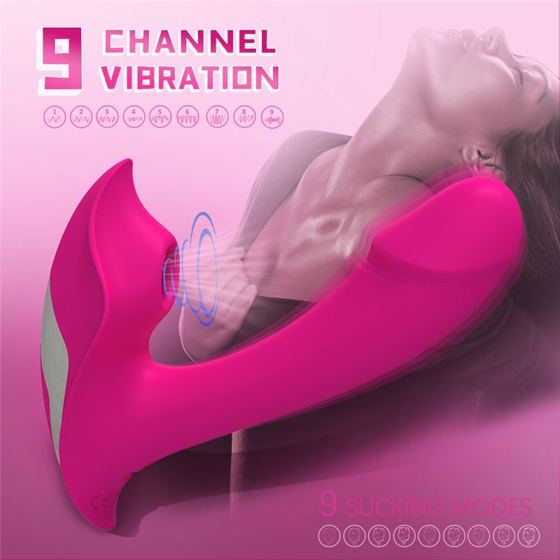 Vibrador Succionador Heart Of Ocean Control Remoto Recargable - Imagen 4