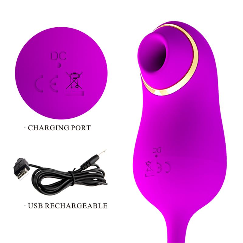Succionador Magic Fish Recargable Estimulador Clitoris Silicona 15Cm X 6Cm - Imagen 8
