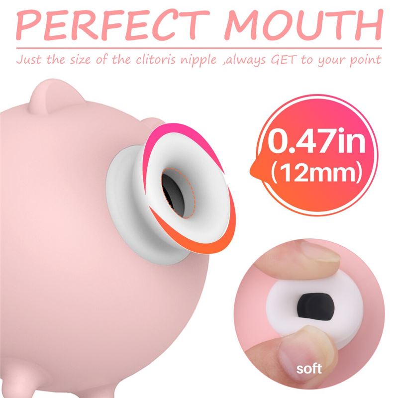 Piggy Succionador Vibrador Multifuncional Recargable Usb - Imagen 11