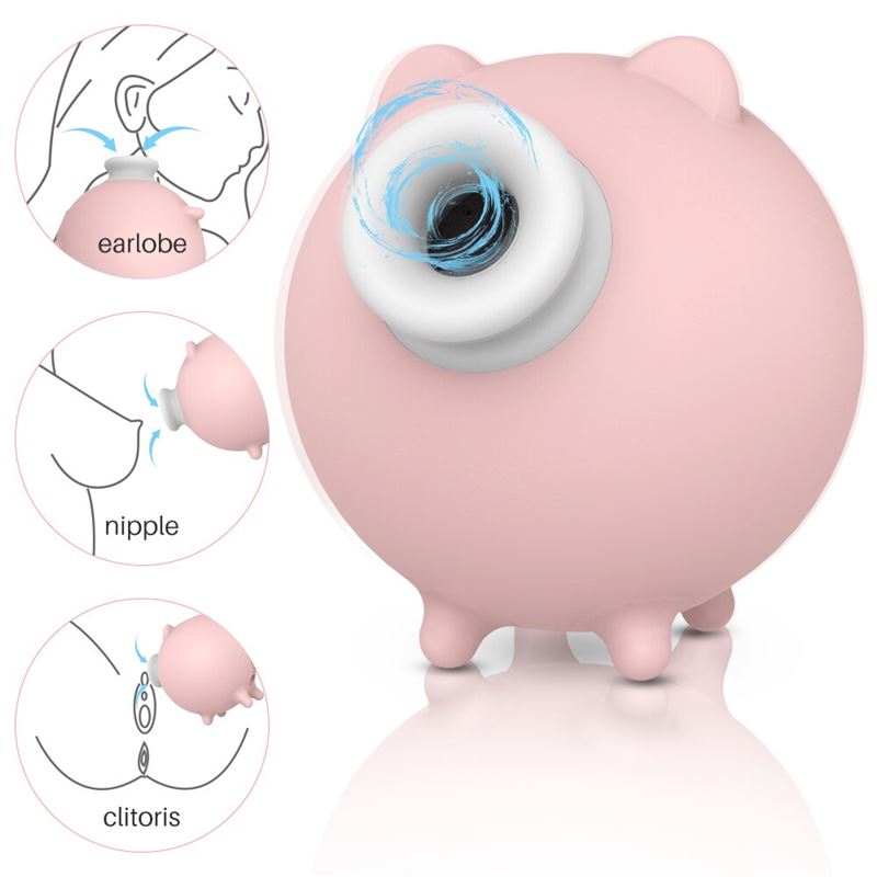 Piggy Succionador Vibrador Multifuncional Recargable Usb - Imagen 9
