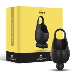 Testicle Massager & Ring Vibrator Torvo - Anillo Masajeador