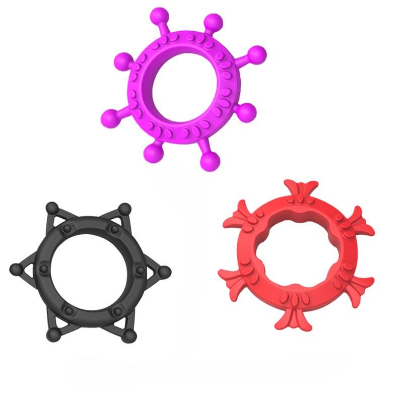 Cock Rings Set Drakon Rings - Imagen 2