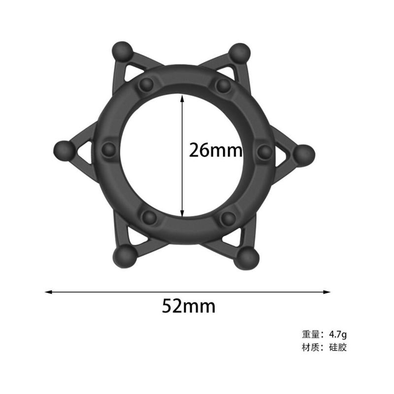 Cock Rings Set Drakon Rings - Imagen 3