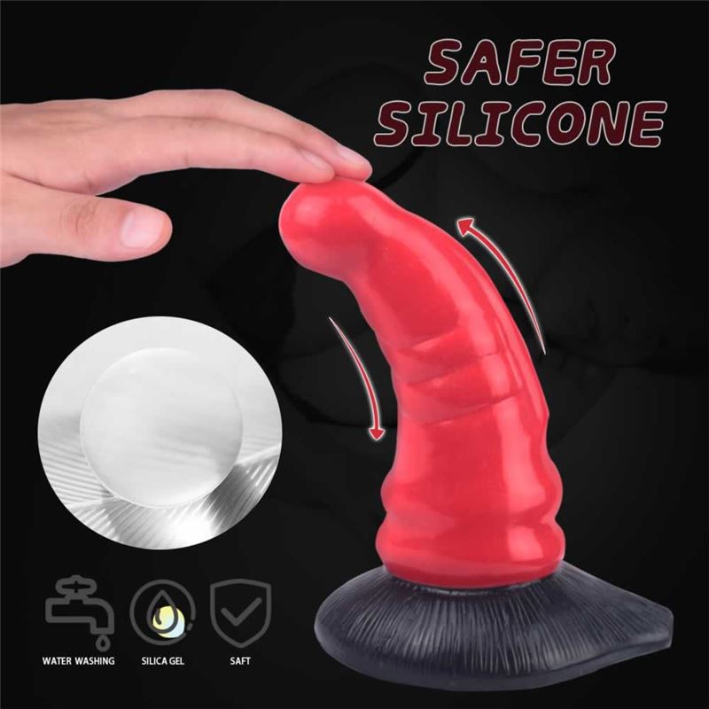 Consolador Bill - Liquid Silicone 19Cm X 9,5Cm - Imagen 6