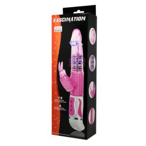 Vibrador Rotador Fascination Multifuncion 27Cmx4cm Código: BW-063001