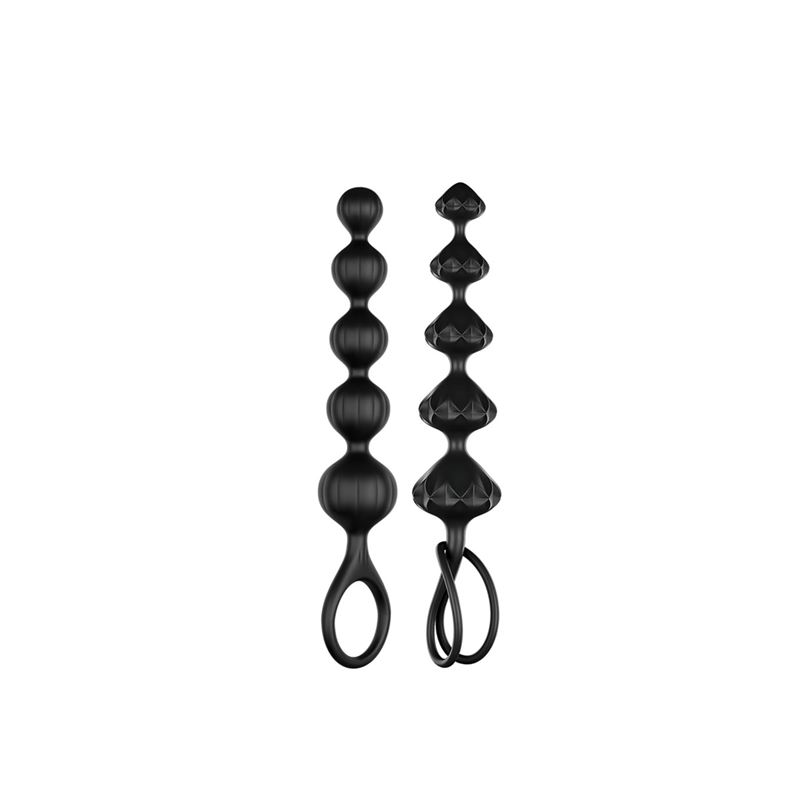 Love Beads Set Of 2 Black