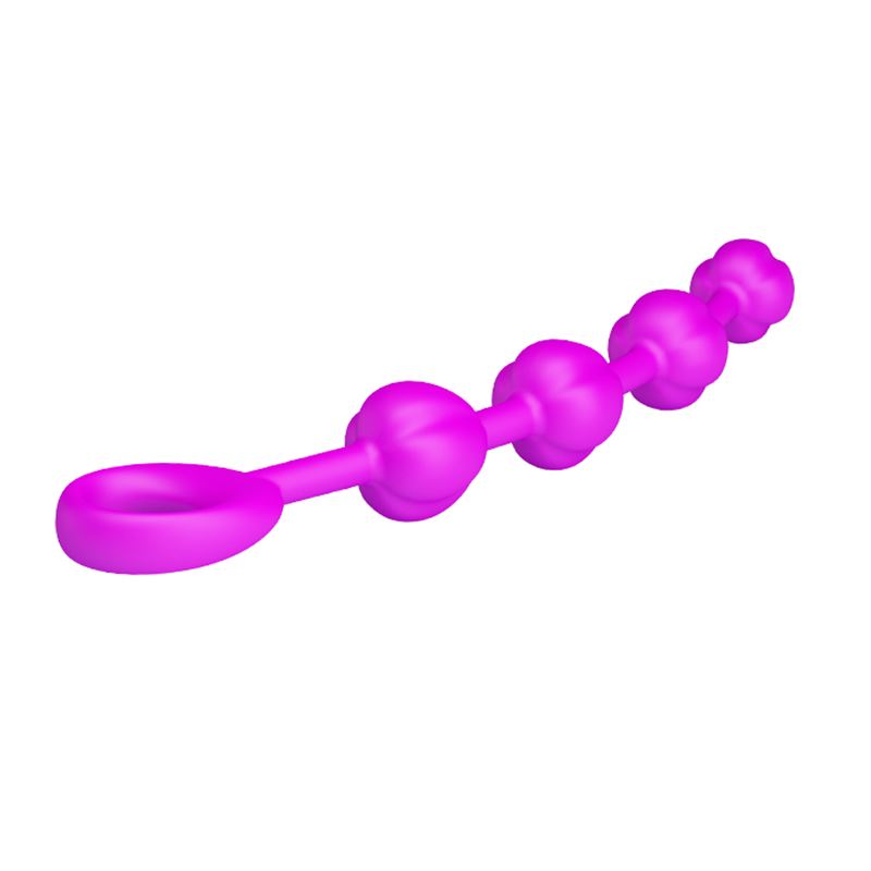 Varita Anal Silicona Flexible Beeds 19,5Cm X 2,3Cm - Imagen 6