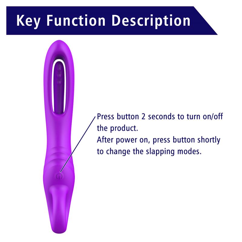 Slapping Vibrator Tappyg - Imagen 4