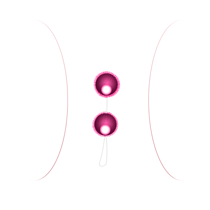 Bolas Kegels Vaginales 60Grs 3.5Cm - Imagen 2
