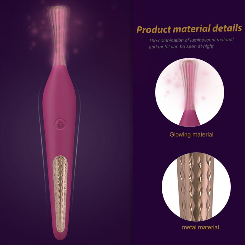 Vibrador Clitoris Do-Re-Mi 9 Funciones Usb Recargable 21Cm X 3Cm - Imagen 5