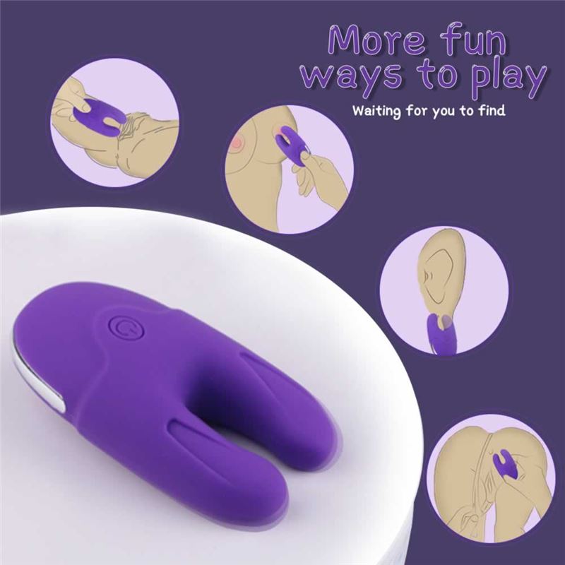 Vibrador Uu Recargable Usb 7 Funciones 9Cm X 5Cm - Imagen 6