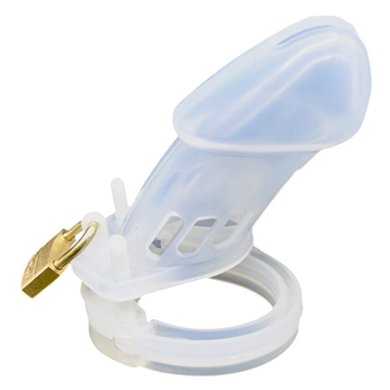 Chastity Guardian Senior Silicone Long Transparent - Imagen 2