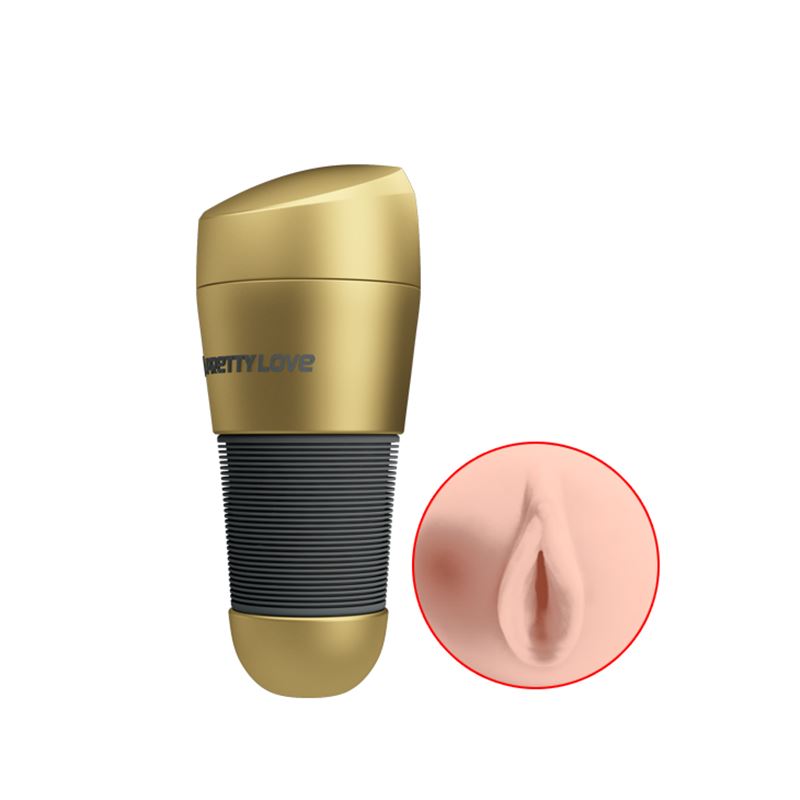 Masturbador Kitty Gold 20Cmx8,4Cm - Imagen 3
