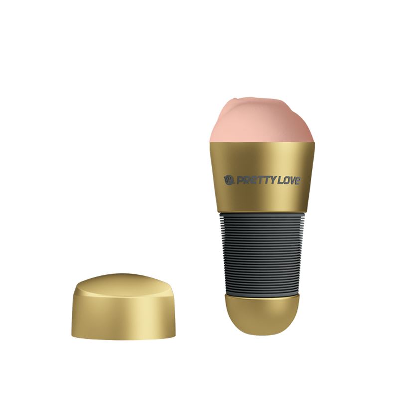 Masturbador Kitty Gold 20Cmx8,4Cm - Imagen 4