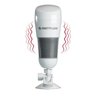 Masturbador Vibrador Hedy Con Base