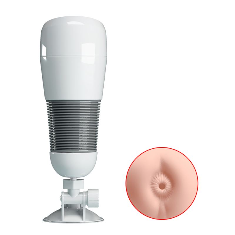 Masturbador Vibrador Hedy Con Base - Imagen 4