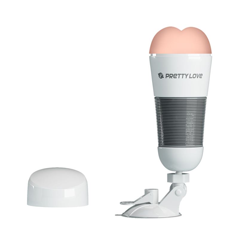 Masturbador Vibrador Hedy Con Base - Imagen 5