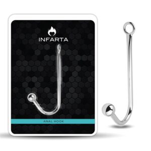 Anal Hook Steel Small