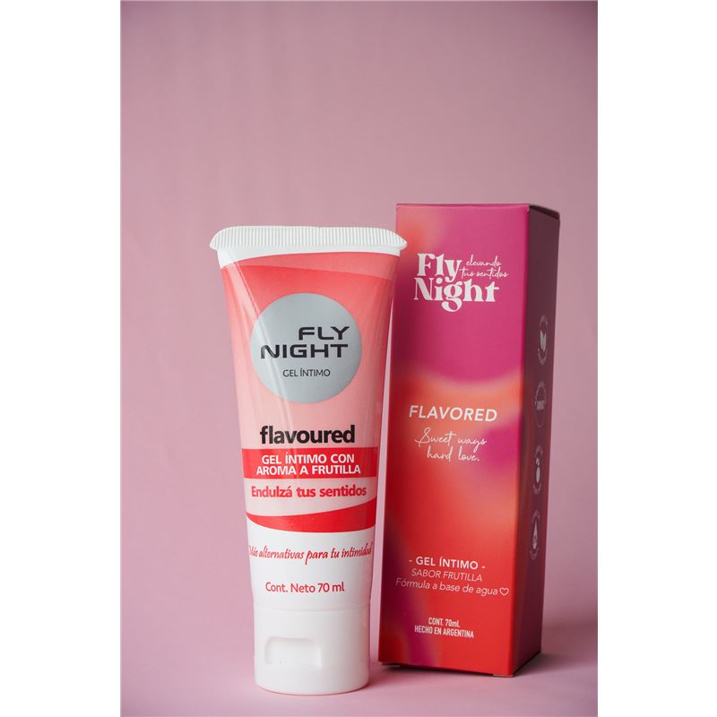 Gel Intimo Flavored Aroma Frutilla 70 Ml - Imagen 2