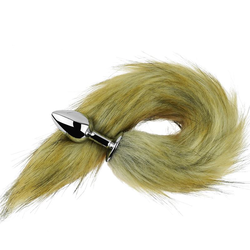Anal Plug Tail Metal Small Fox - Imagen 2