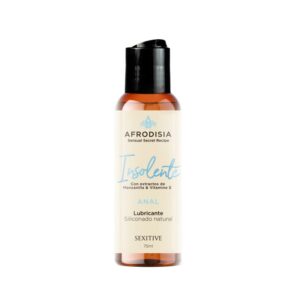 Lubricante Siliconado Natural Afrodisia Insolente Anal 75Ml