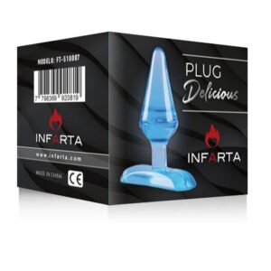 Mini Plug Anal 6Cm Blue - Azul