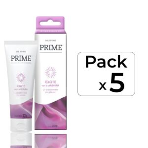 Pack Promoción Lubricantes Prime Excite 22Grs X 5 Unidades