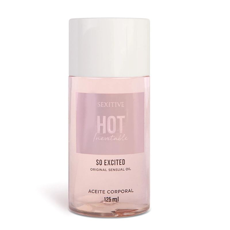 Aceite Corporal Hot Inevitable So Excited 125Ml 12/25