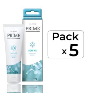 Pack Promoción Lubricantes Prime Ice 22Grs X 5 Unidades