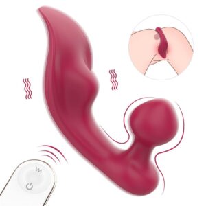 ***Vibrador Tanga Clitoris Anal Recargable Con Control Remoto