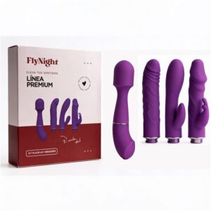 Linea Premium Kit 4 En 1 - Vibros Masajeador Clitoris / C9042