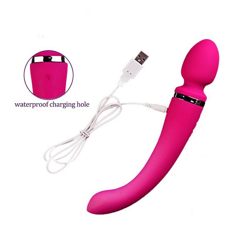 Vibrador Dual Super Flex Negro / C9006 - Imagen 5