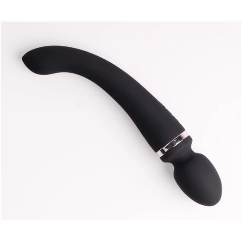Vibrador Dual Super Flex Negro / C9006 - Imagen 3