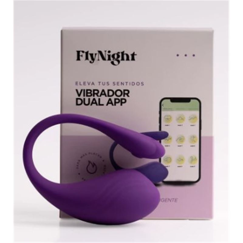 Vibrador Dual App Rosa / C9001 - Imagen 2