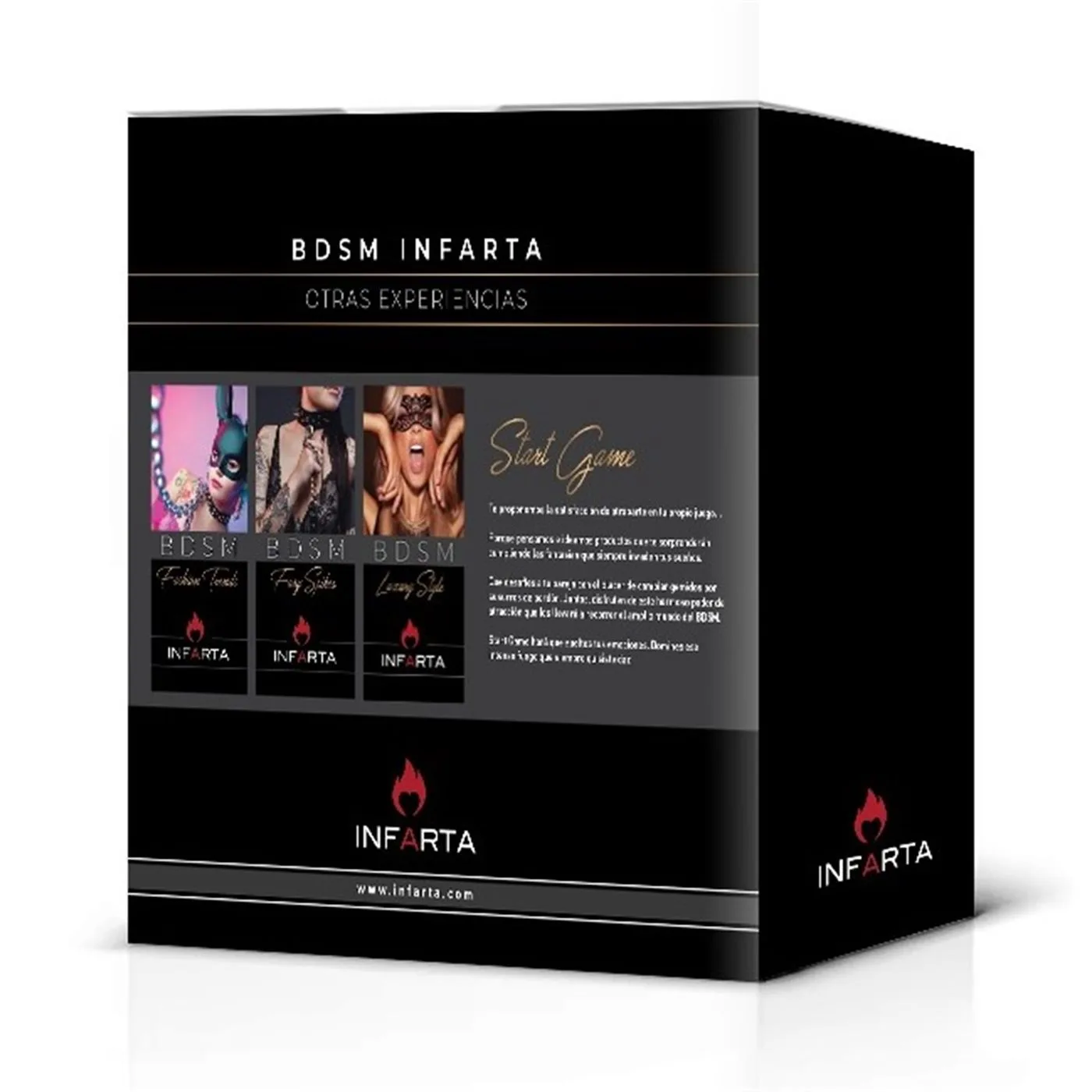 ***Kit Bondage 7 Piezas Negro - Imagen 9