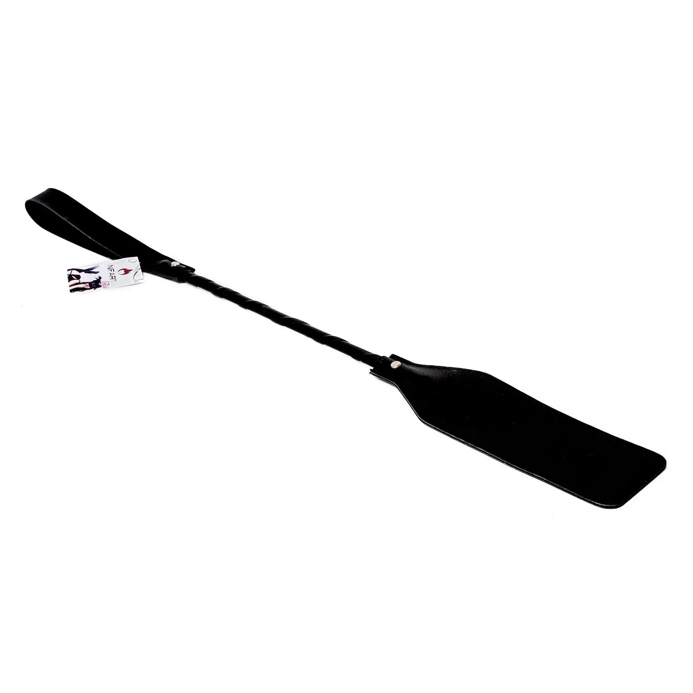 Fusta Grande 60Cm - Eco-Cuero Negro - Imagen 5