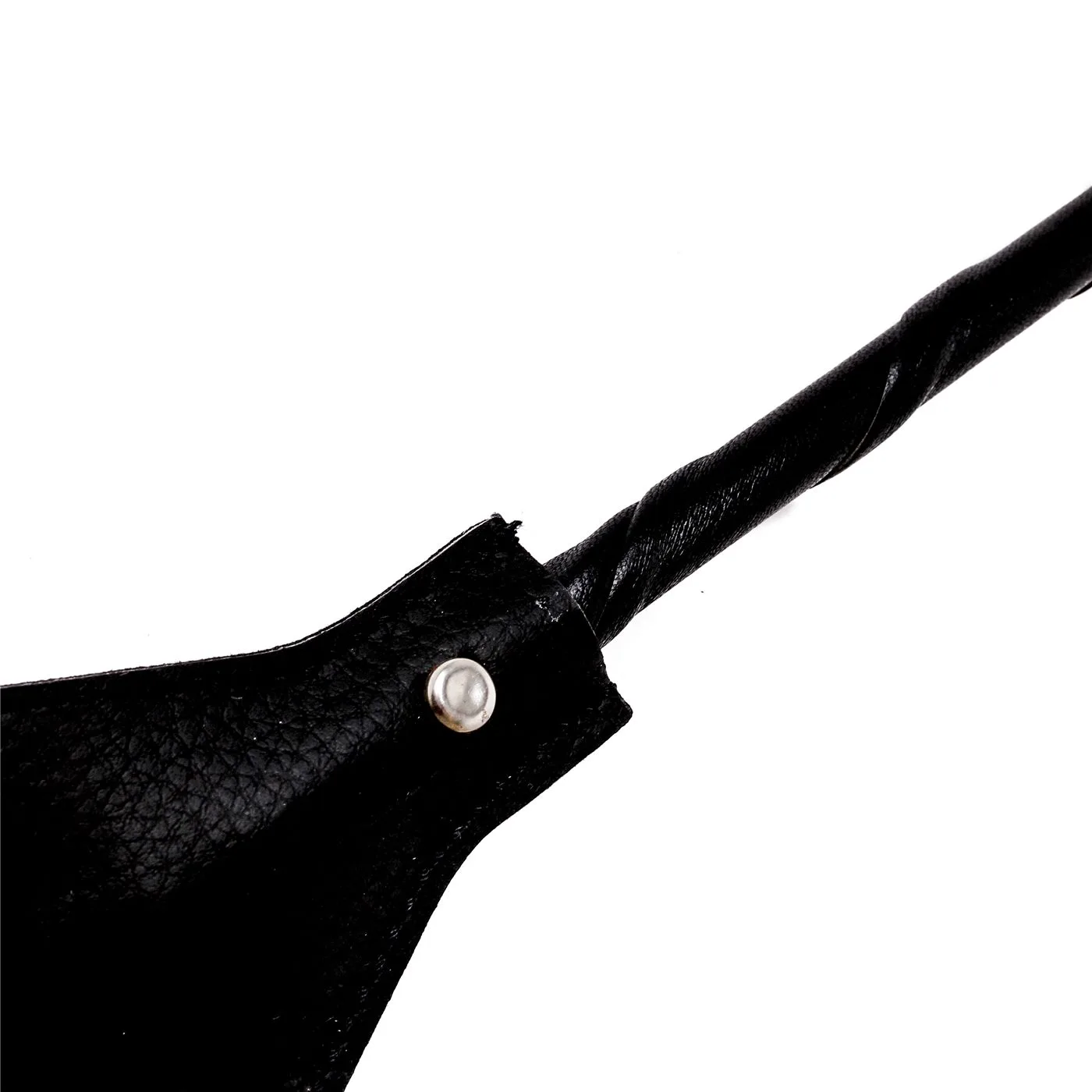Fusta Grande 60Cm - Eco-Cuero Negro - Imagen 4