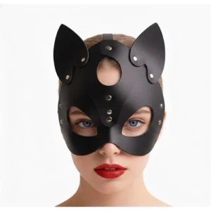 Mask Face Cat Negro / C9023